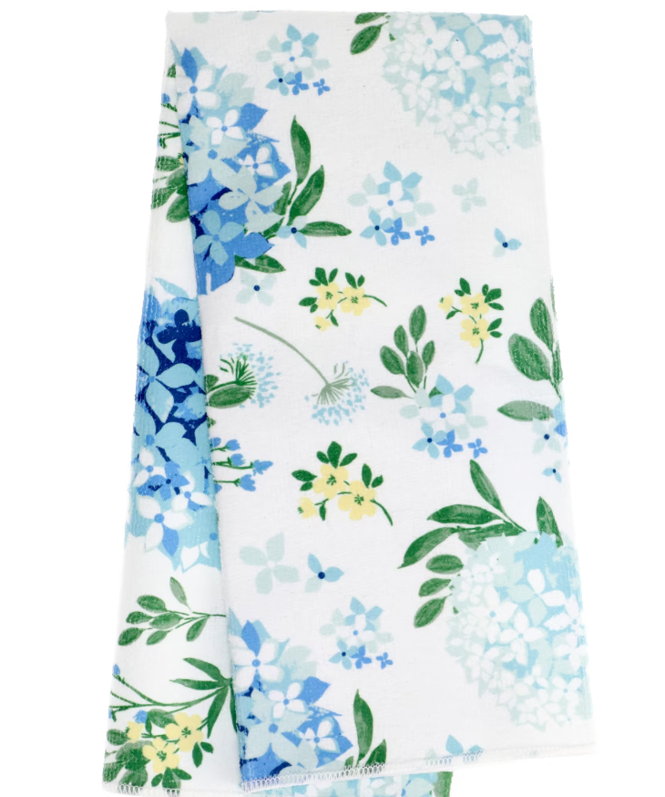 Easter Bloom oven mints and kitchen towel- Spring floral collection